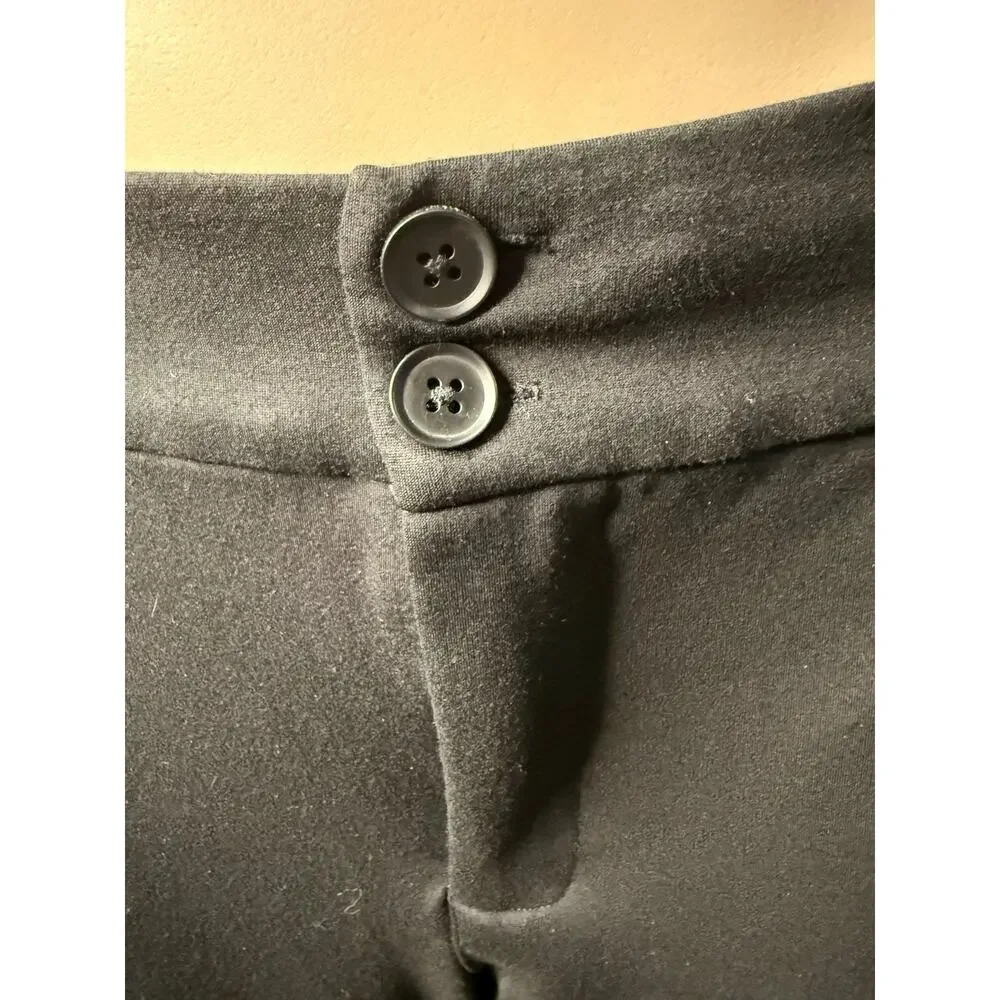 Studio by Torrid Stretch Ponte Dress Pants Size 28 Short in Black - Picture 6 of 7